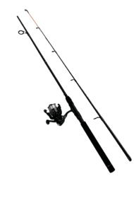 Ozark Trail Grit Stick Spinning Rod and Reel Combo 6'6 Medium Action