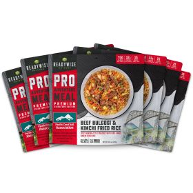 6 CT ReadyWise Pro Adventure Meal - Beef Bulgogi and Kimchi Fried Rice