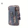 1pc Men's Denim Waist Bag For Outdoor Hiking Or Cycling