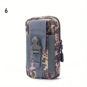 1pc Men's Denim Waist Bag For Outdoor Hiking Or Cycling (Style: Style 6)