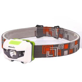Alone Fire HP30 3W Red White LED Lightweight Light; AAA Battery Headlamp; Portable Headlight For Outdoor Fishing Camping & Climbing (Items: White, Color: White)