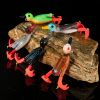 1pc Soft Fishing Lure Duck; Artificial Bait With Rotating Legs; Cool Fishing Lure Bait For Bass, Northern Pike, And Muskies cm/11g 3.5in/0.39oz