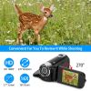 HD 1080P Digital Video Camcorder 2.7in 16X Zoom DV Camera 270° Rotation Rechargeable Kid Camera w/Fill Light Selfie GPCT2659