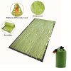 1pc Coldproof Warm Portable Single Sleeping Bag; With Drawstring Pocket And Whistle For Outdoor Travel, Camping And First Aid.