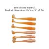 Paddle Tail Swimbait with jig Hook, Fishing Lures for Bass Trout Swimbaits, Soft Fishing Lures jig Heads, Slow Sinking Bait for Freshwater Saltwater