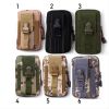1pc Men's Denim Waist Bag For Outdoor Hiking Or Cycling